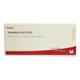 MANDIBULA feti GL D 5 ampulės, 10X1 ml