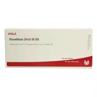 MANDIBULA feti GL D 5 ampulės, 10X1 ml MANDIBULA feti GL D 5 ampulės, 10X1 ml