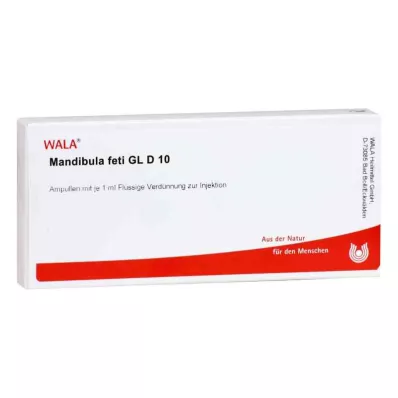 MANDIBULA feti GL D 10 ampulių, 10X1 ml