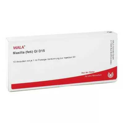 MAXILLA feti GL D 15 ampulių, 10X1 ml MAXILLA feti GL D 15 ampulių, 10X1 ml