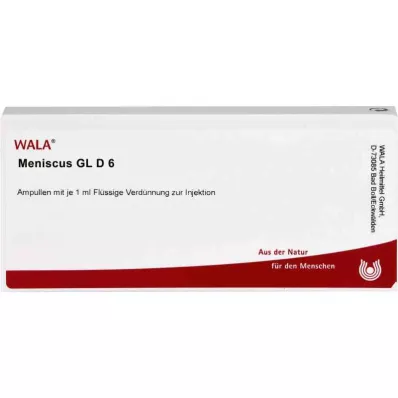 MENISCUS GL D 6 ampulės, 10X1 ml