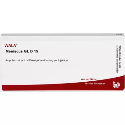 MENISCUS GL D 15 ampulių, 10X1 ml