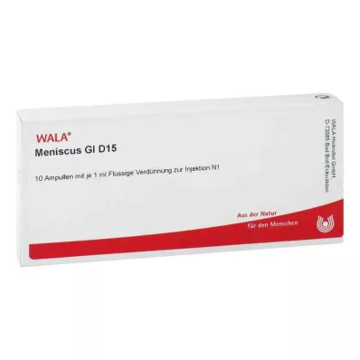 MENISCUS GL D 15 ampulių, 10X1 ml MENISCUS GL D 15 ampulių, 10X1 ml