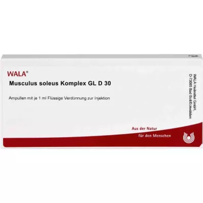 MUSCULUS SOLEUS Kompleksas GL D 30 ampulių, 10X1 ml MUSCULUS SOLEUS Kompleksas GL D 30 ampulių, 10X1 ml