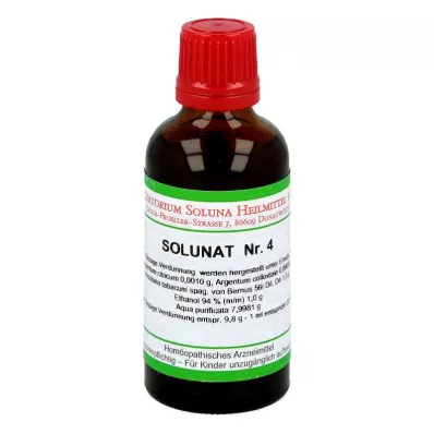 SOLUNAT Nr. 4 lašai, 50 ml