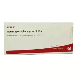 NERVUS GLOSSOPHARYNGEUS GL D 15 ampulių, 10X1 ml