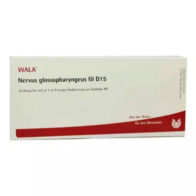 NERVUS GLOSSOPHARYNGEUS GL D 15 ampulių, 10X1 ml