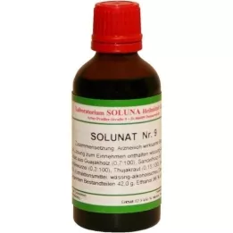 SOLUNAT Nr. 9 lašai, 50 ml