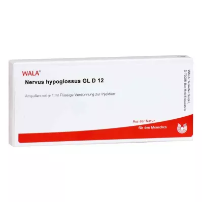 NERVUS HYPOGLOSSUS GL D 12 ampulių, 10X1 ml NERVUS HYPOGLOSSUS GL D 12 ampulių, 10X1 ml