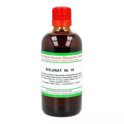 SOLUNAT Nr. 10 lašai, 100 ml