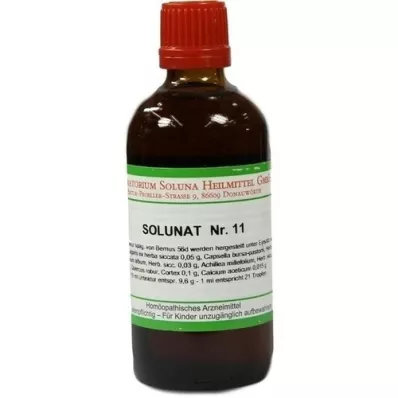 SOLUNAT Nr. 11 lašai, 100 ml