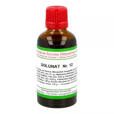 SOLUNAT Nr. 12 lašai, 50 ml