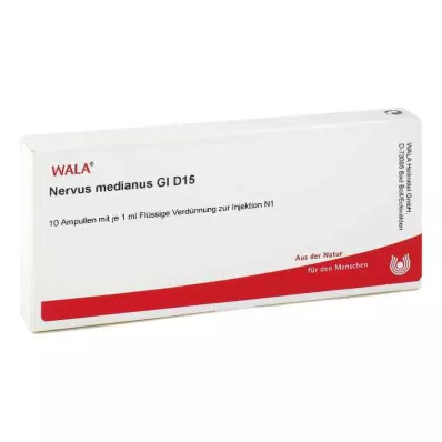NERVUS MEDIANUS GL D 15 ampulių, 10X1 ml NERVUS MEDIANUS GL D 15 ampulių, 10X1 ml