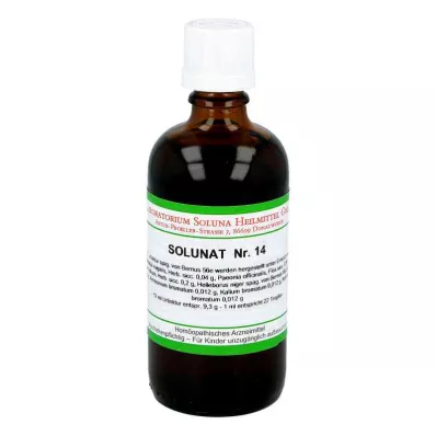 SOLUNAT Nr. 14 lašai, 100 ml