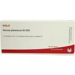 NERVUS PHRENICUS GL D 30 ampulių, 10X1 ml