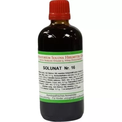 SOLUNAT Nr. 16 lašai, 100 ml