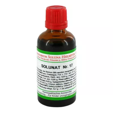 SOLUNAT Nr. 17 lašai, 50 ml