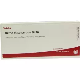 NERVUS STATOACUSTICUS GL D 6 ampulės, 10X1 ml