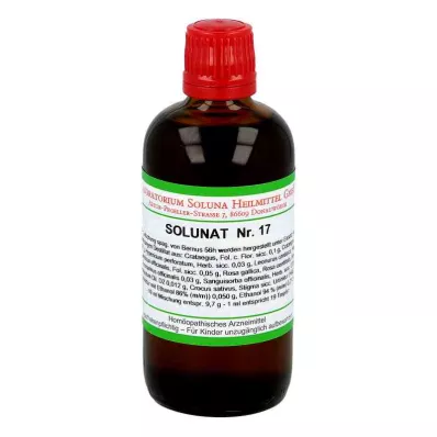 SOLUNAT Nr. 17 lašai, 100 ml