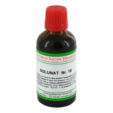 SOLUNAT Nr. 18 lašai, 50 ml