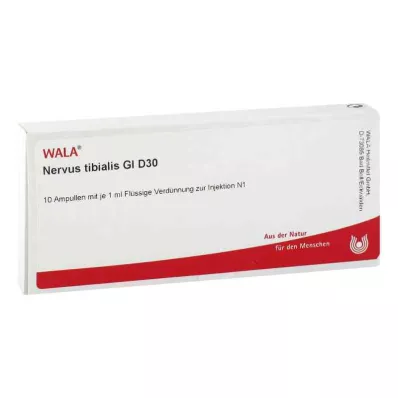 NERVUS TIBIALIS GL D 30 ampulių, 10X1 ml