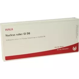 NUCLEUS ruber GL D 8 ampulės, 10X1 ml