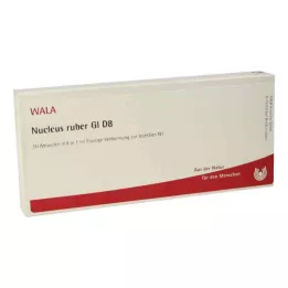 NUCLEUS ruber GL D 8 ampulės, 10X1 ml