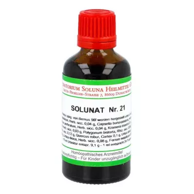 SOLUNAT Nr. 21 lašai, 50 ml