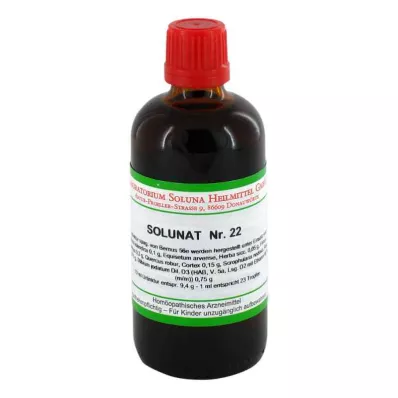 SOLUNAT Nr. 22 lašai, 100 ml
