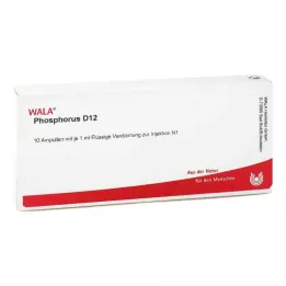 PHOSPHORUS D 12 ampulių, 10X1 ml