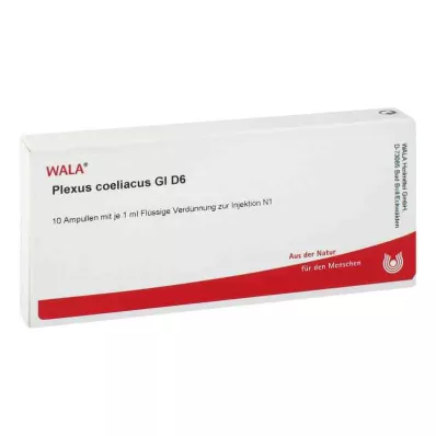 PLEXUS COELIACUS GL D 6 ampulės, 10X1 ml