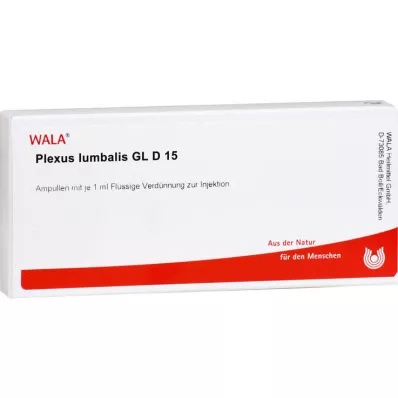 PLEXUS LUMBALIS GL D 15 ampulių, 10X1 ml