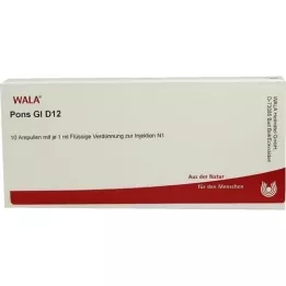 PONS GL D 12 ampulių, 10X1 ml