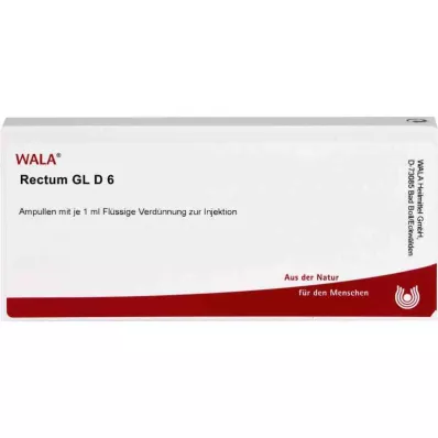 RECTUM GL D 6 ampulės, 10X1 ml RECTUM GL D 6 ampulės, 10X1 ml