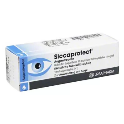 SICCAPROTECT Akių lašai, 10 ml SICCAPROTECT Akių lašai, 10 ml
