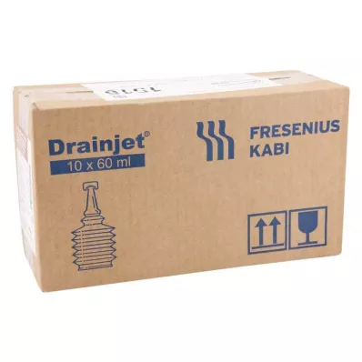 FREKA DRAINJET 0,9 % ISO fiziologinis tirpalas, 10X60 ml FREKA DRAINJET 0,9 % ISO fiziologinis tirpalas, 10X60 ml