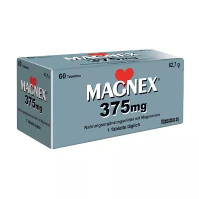 MAGNEX 375 mg tabletės, 60 vnt