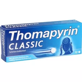 THOMAPYRIN CLASSIC Tabletės nuo skausmo, 10 vnt