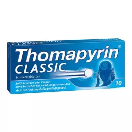 THOMAPYRIN CLASSIC Tabletės nuo skausmo, 10 vnt