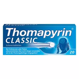 THOMAPYRIN CLASSIC Tabletės nuo skausmo, 20 vnt