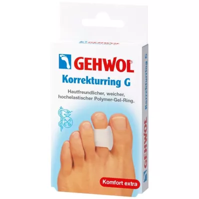 GEHWOL Polimerinio gelio korekcijos žiedas G, 3 vnt GEHWOL Polimerinio gelio korekcijos žiedas G, 3 vnt