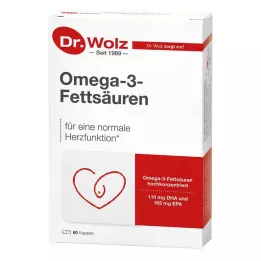 OMEGA-3 Riebalų rūgštys 500 mg/60% kapsulės, 60 vnt