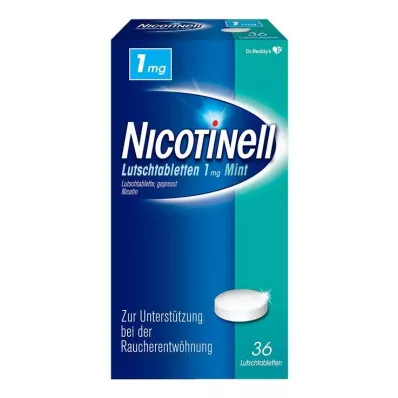 NICOTINELL Pastilės 1 mg mėtų, 36 vnt NICOTINELL Pastilės 1 mg mėtų, 36 vnt