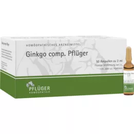 GINKGO COMP.Pflüger ampulės, 50 vnt