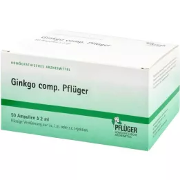 GINKGO COMP.Pflüger ampulės, 50 vnt
