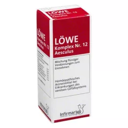 LÖWE KOMPLEX Nr. 12 Aesculus lašai, 50 ml