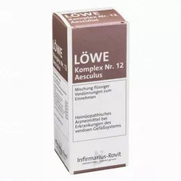 LÖWE KOMPLEX Nr. 12 Aesculus lašai, 100 ml