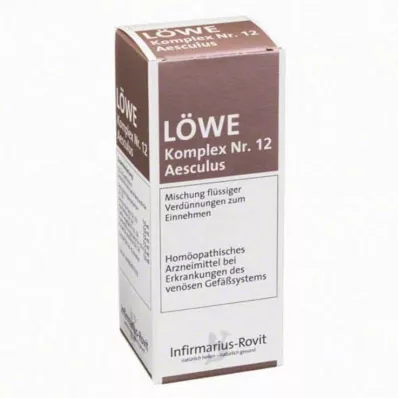 LÖWE KOMPLEX Nr. 12 Aesculus lašai, 100 ml