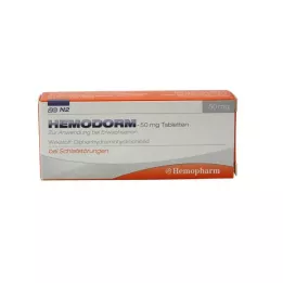 HEMODORM 50 mg miego tabletės, 20 vnt