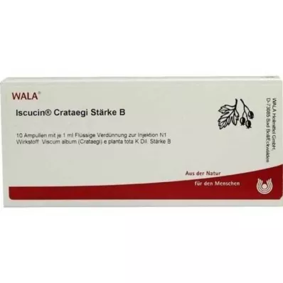 ISCUCIN crataegi krakmolo B ampulės, 10X1 ml ISCUCIN crataegi krakmolo B ampulės, 10X1 ml
